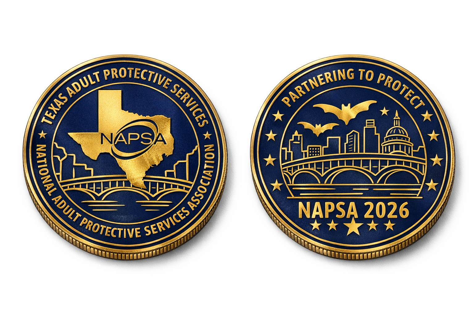 NAPSA 2026 Challenge Coin NAPSA Challenge Coin